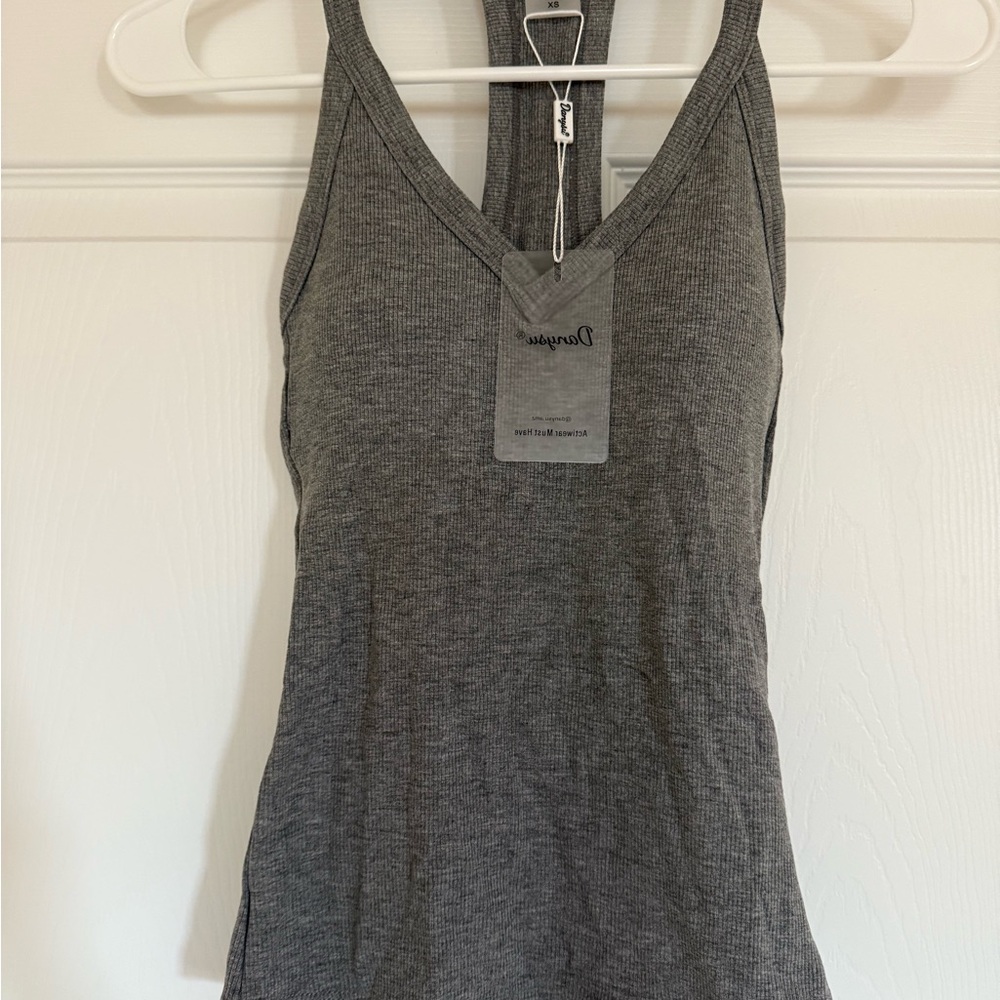 Dark Gray Women's Tank Top by Dreamers